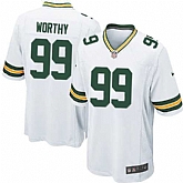 Nike Men & Women & Youth Packers #99 Worthy White Team Color Game Jersey,baseball caps,new era cap wholesale,wholesale hats